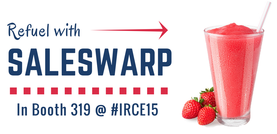 Refuel with SalesWarp in booth 319